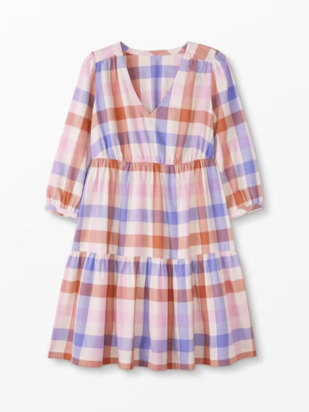Hanna Andersson Gingham Flannel Dress
